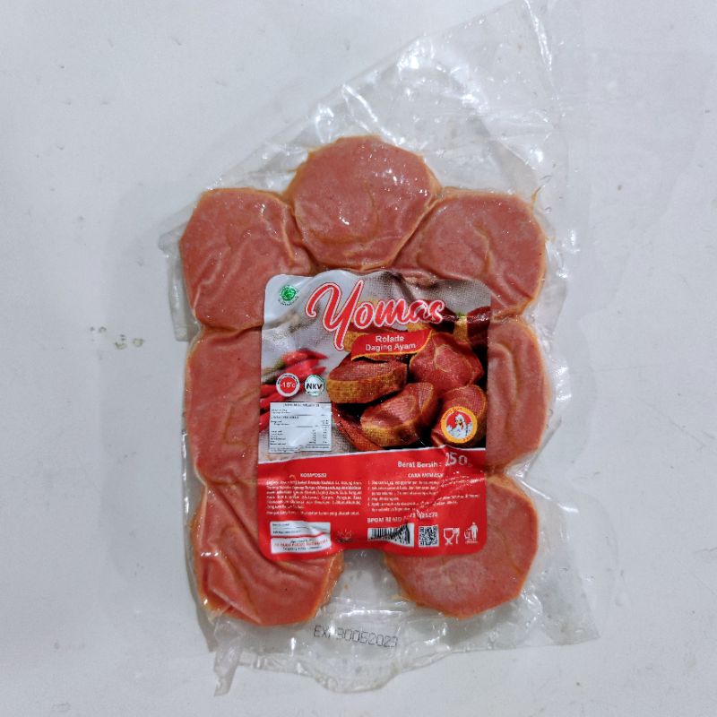 

YOMAS rolade daging ayam 250gr