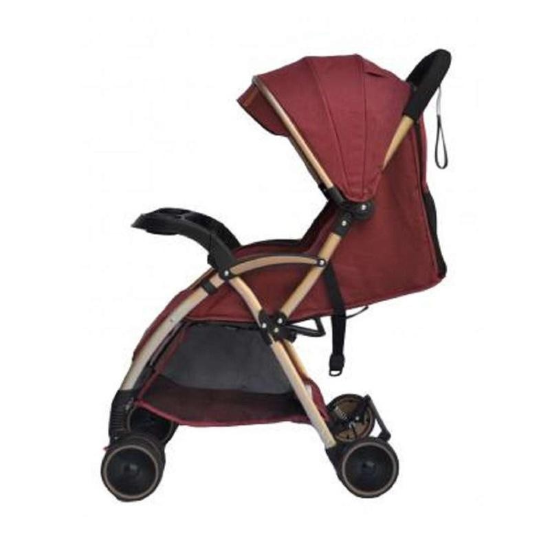 Makassar - Stroller Pliko Spyder 297 Gold Frame Kereta Dorong Bayi