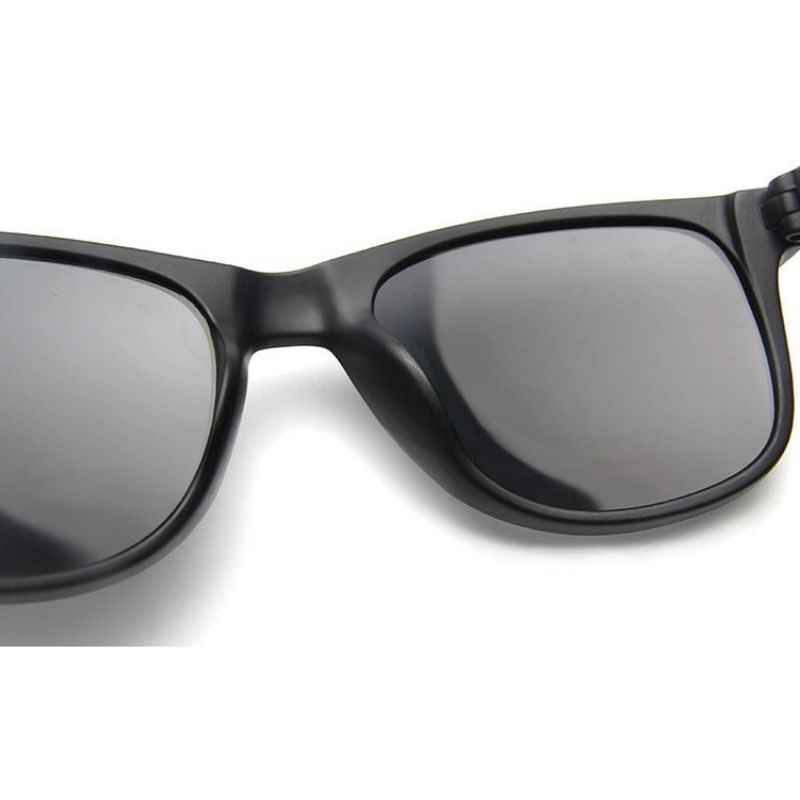 Kacamata Retro Style Pria Wanita - 1125 - Black