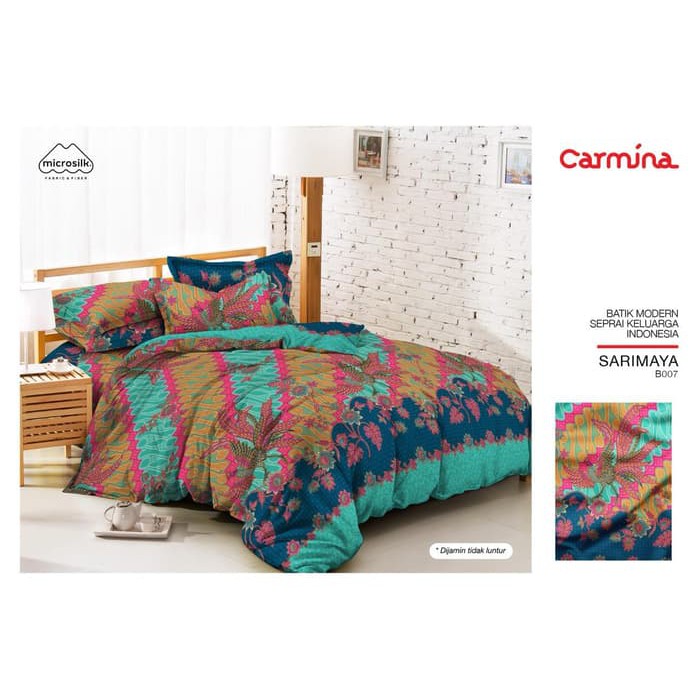 Sprei Batik Carmina Seri Sarimaya 180 x 200