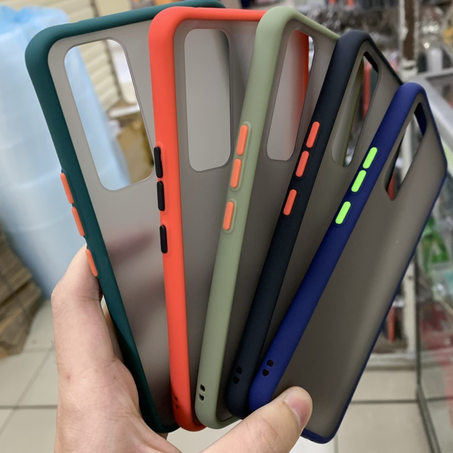 VIVO V20 SE Soft Hard Case Slim Doff Matte Frosted Warna