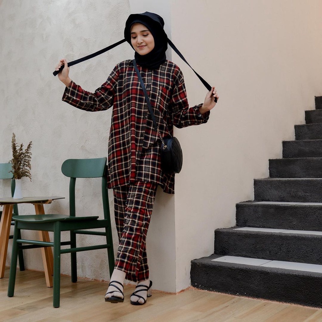 PIYAMA JUMBO LD 120 Rayon Premium One Set Pajamas / Sleepwear Daily Set-4