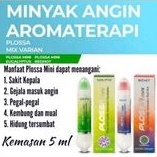 Plossa mini 5ml minyak angin aromateraphy