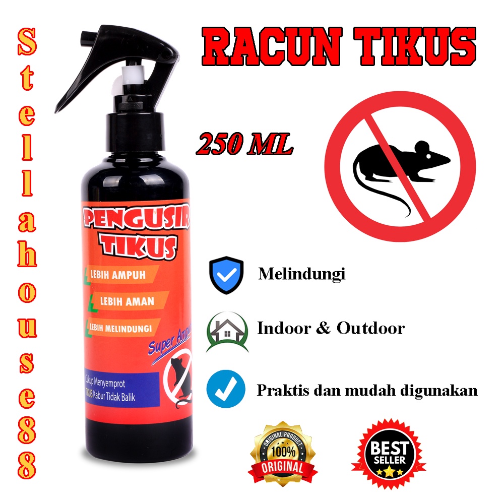 Racun tikus ampuh / racun tikus paling ampuh Uk. 250 ML