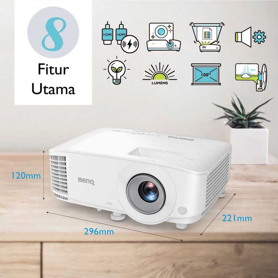 Projector BENQ MX560 XGA 4000 Lumens HDMI VGA - Proyektor BENQ MX 560