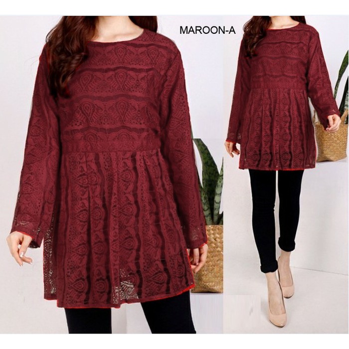 Atasan Wanita Jumbo Atasan Wanita Big Size Blouse Jumbo COLORFUL