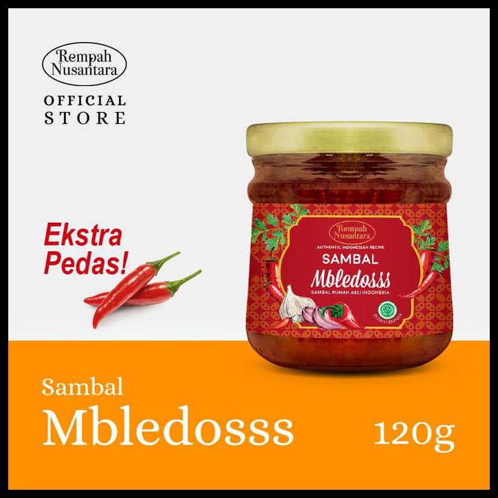 

Mavo Rempah Nusantara Sambal Mbledosss 120 Gram On4K