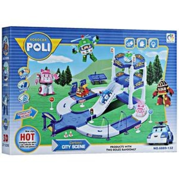 Mainan ANAK Track Robocar Poli 6889-132