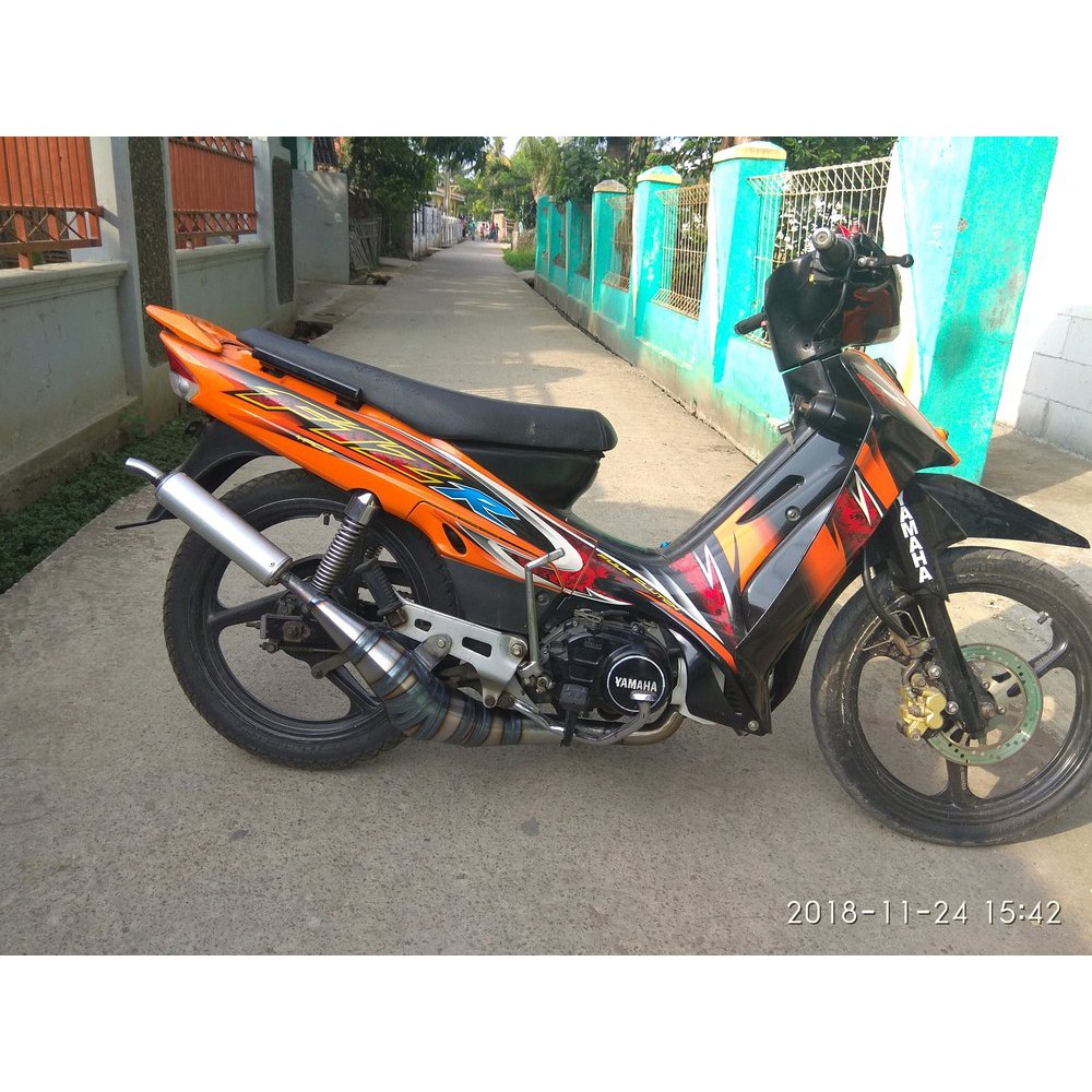 knalpot racing yamaha f1zr model bm power