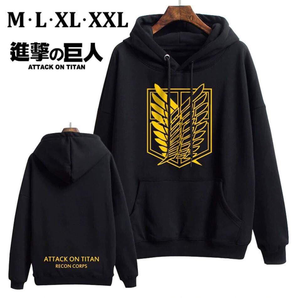 Sweater SNK Logo Gold Attack on Titan