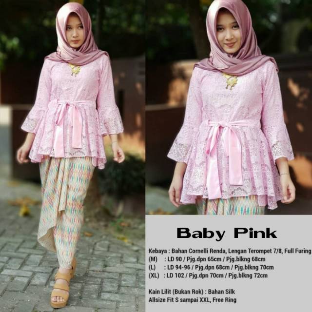 ORIGINAL KEBAYA BRUKAT BROKAT MODERN FULL FURING KEBAYA ORIGINAL KEBAYA BRUKAT BROKAT MODERN FULL FURING KEBAYA