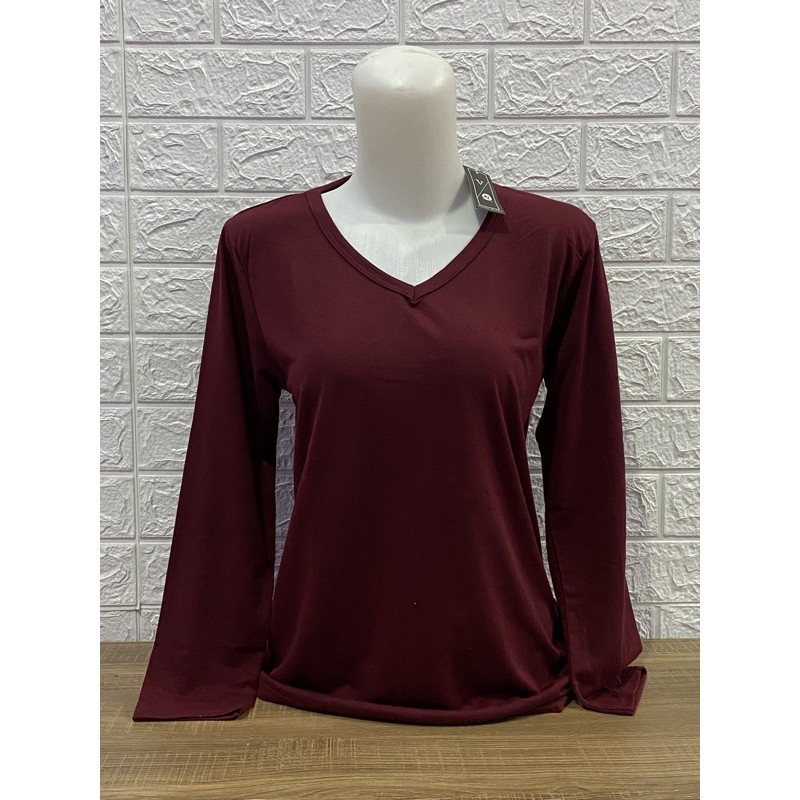 Kaos Polos Panjang Wanita