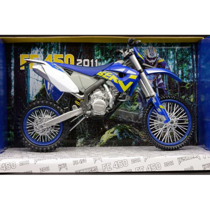 Diecast New Ray Vespa - Diecast Motogp - Diecast Ducati Miniatur Diecast Motor Cross Trail Husaberg