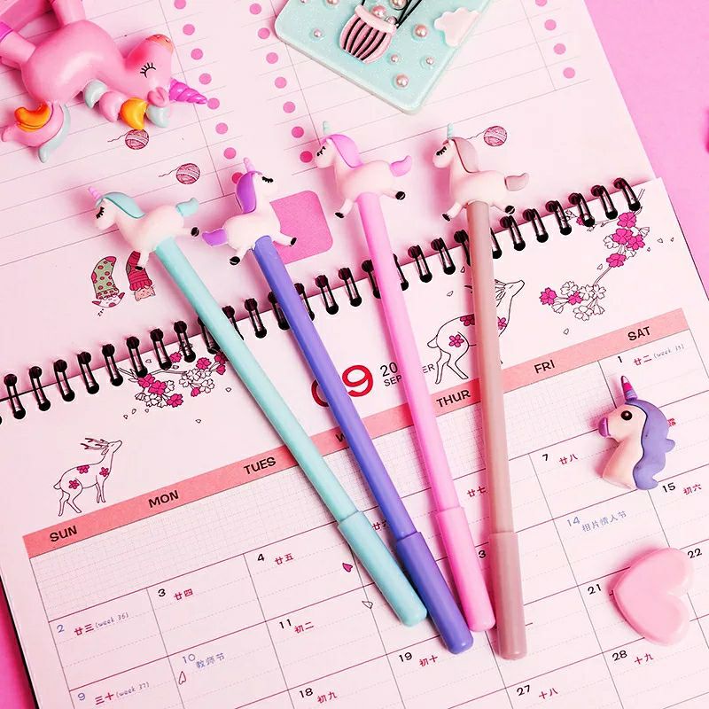 

JOURNALCARE.ID || Pena Unicorn Full Body Pena Karakter Unicorn Pulpen Unicorcn