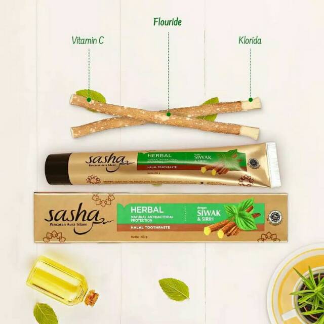 [Grosir 6pcs] Sasha 150gr Pasta Gigi Odol Siwak Sirih