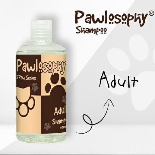 Pawlosophy Adult Shampoo for Dogs 500ml / Shampoo Anjing
