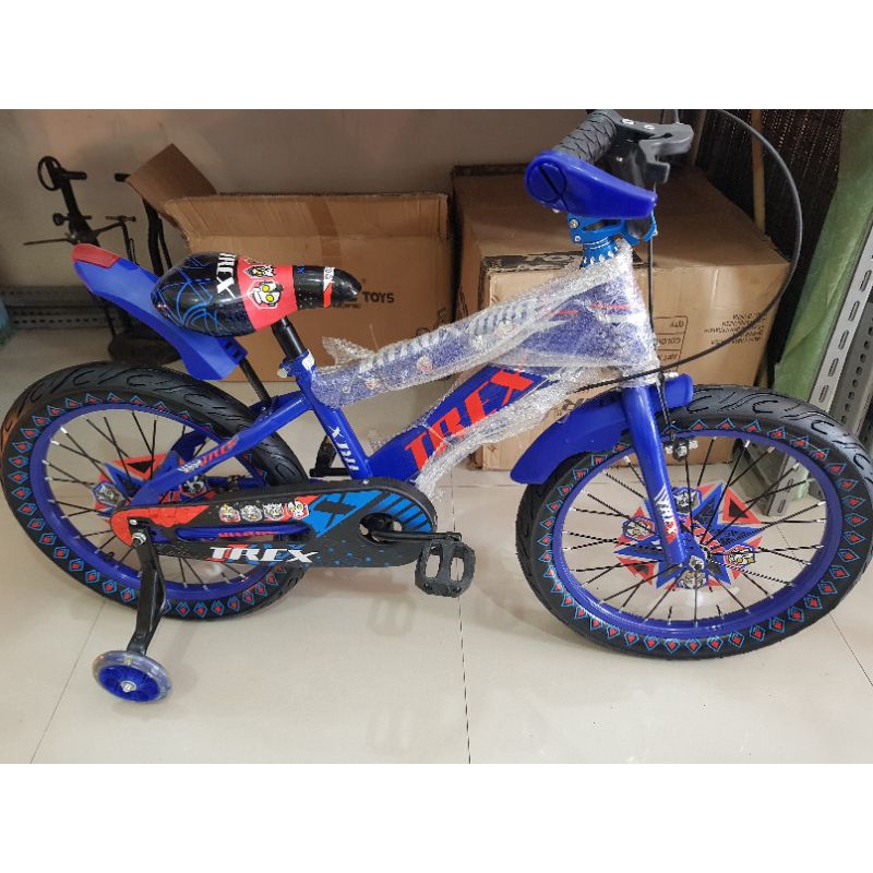 Sepeda BMX 18 inch TREX ( BAN JUMBO ) ( Warna Biru )