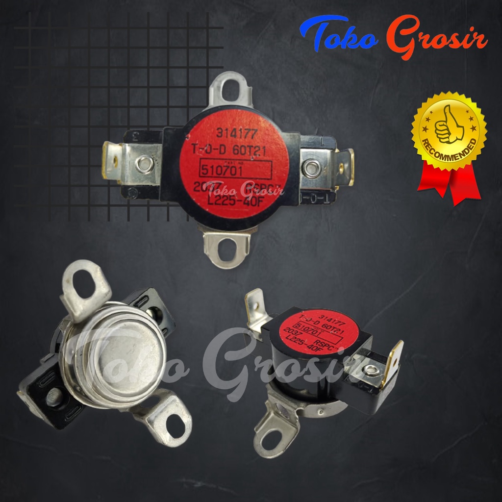 THERMOSTAT LIMIT RED 510701 SPEEDQUEEN SPAREPART PART DRYER IPSO