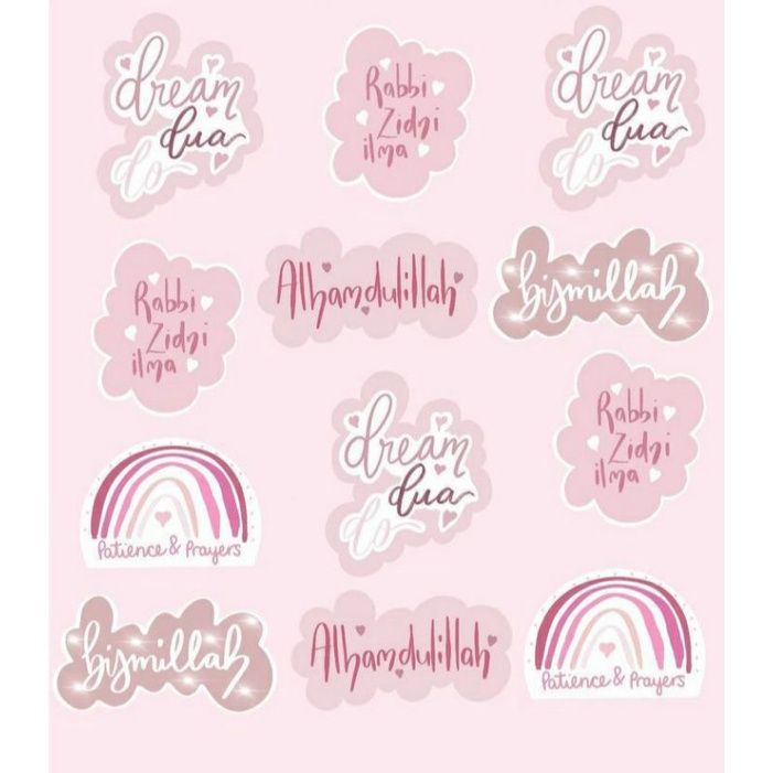 

sticker kata islam muslim untuk jurnal scrapbook album foto murah