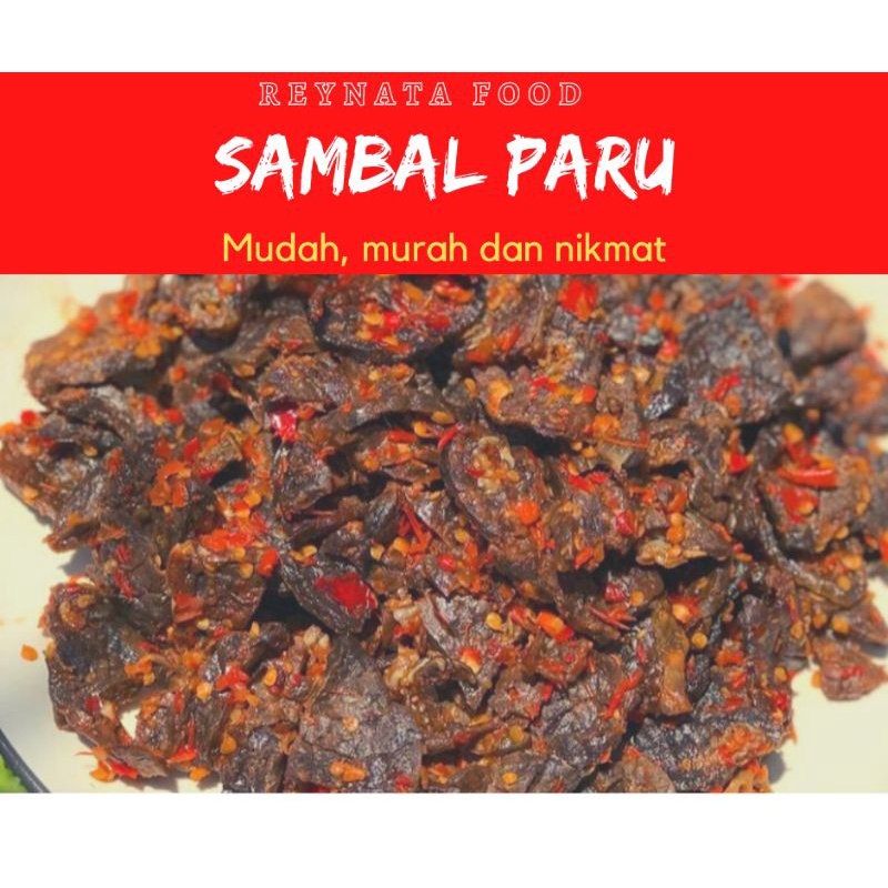 sambal BOTOL /cumi/paru/udang/tuna 120gram