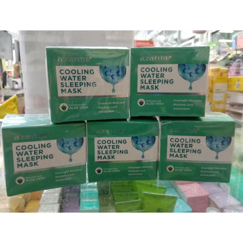 Jual Azarine Sleeping Mask Cooling Water Shopee Indonesia