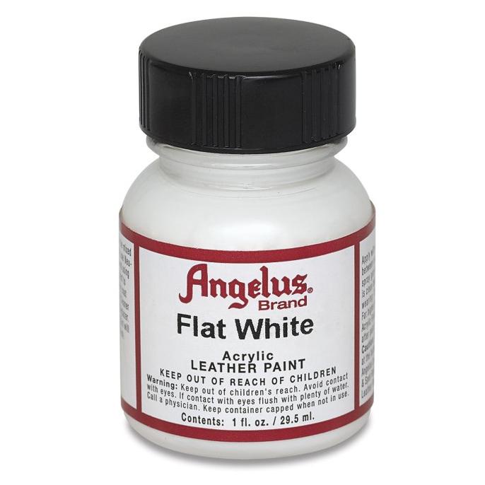 

TERBARUU!! Angelus Flat White Acrylic Leather Paint Cat Bahan Kulit 1 Oz 29ML SALE