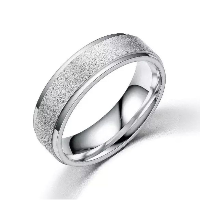 Cincin single women and man /cincin Nikah Titanium pasir