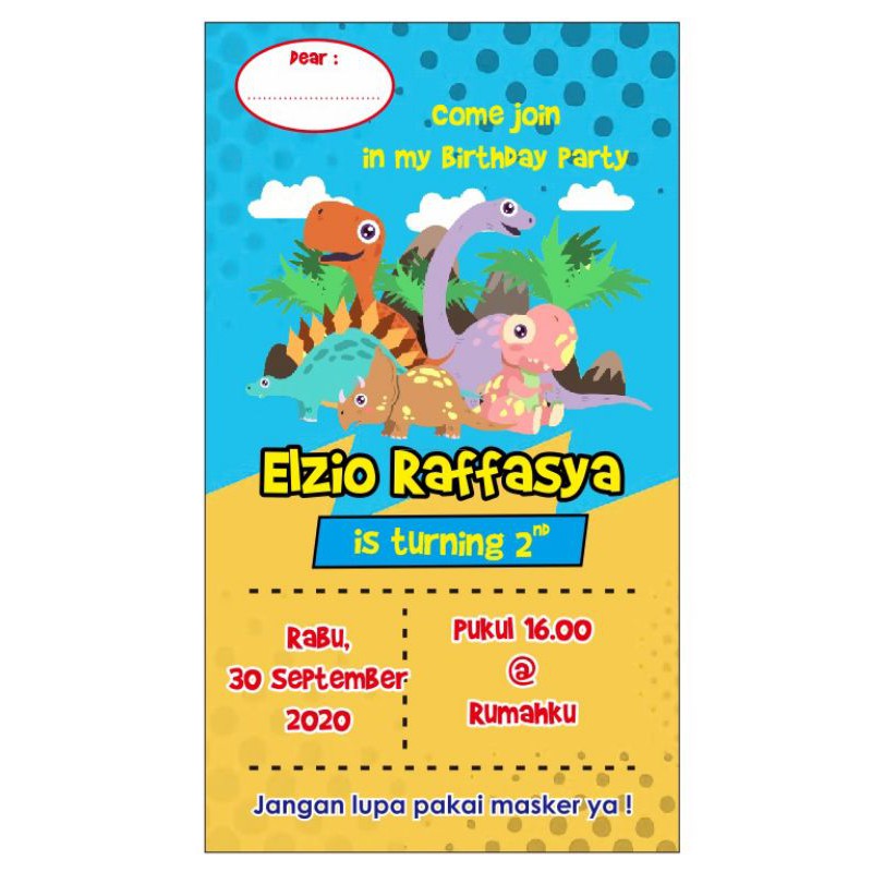 

Desain grafis untuk acara ulang tahun (soft file)