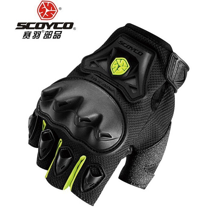 GLOVES SARUNG TANGAN MOTOR SCOYCO MC29 HAlf Finger Glove