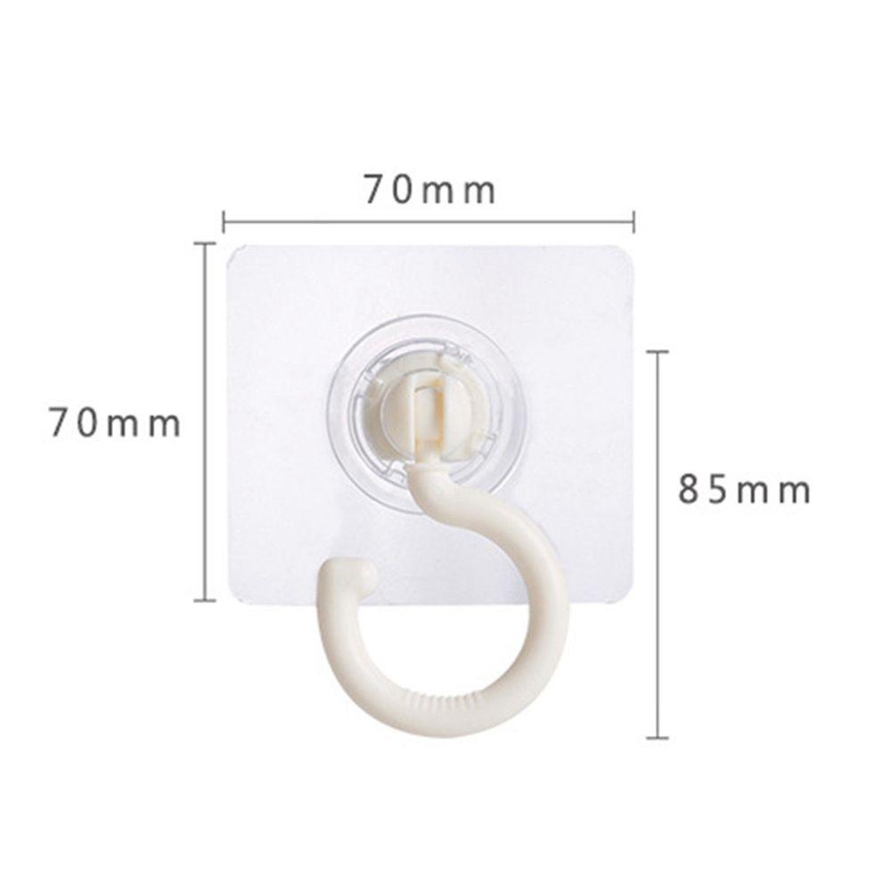 Pengait Perekat QUINTON Oilproof360° Rotating Reusable Ceiling Seamless Heavy Duty Overhead Hooks