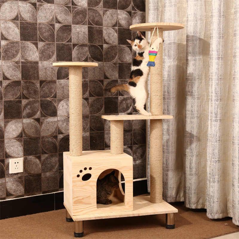 Cat Tree Garukan Kucing Kandang Kucing Shopee Indonesia