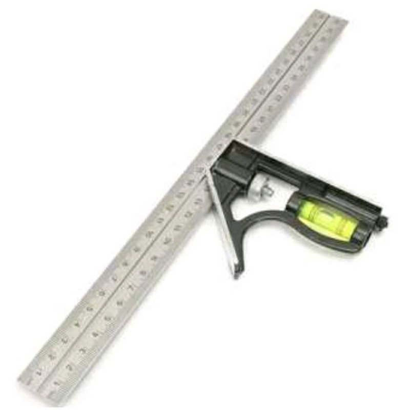 

Penggaris Siku Waterpass IGM 12" Inch Garisan Tukang