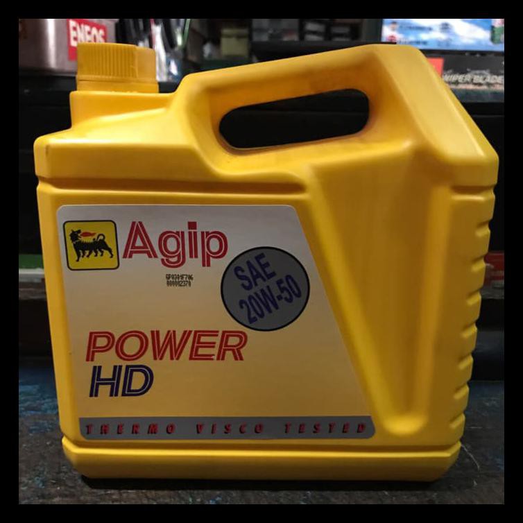 Oli mesin agip power HD/oli mesin bensin /oli mesin diesel SPECIAL