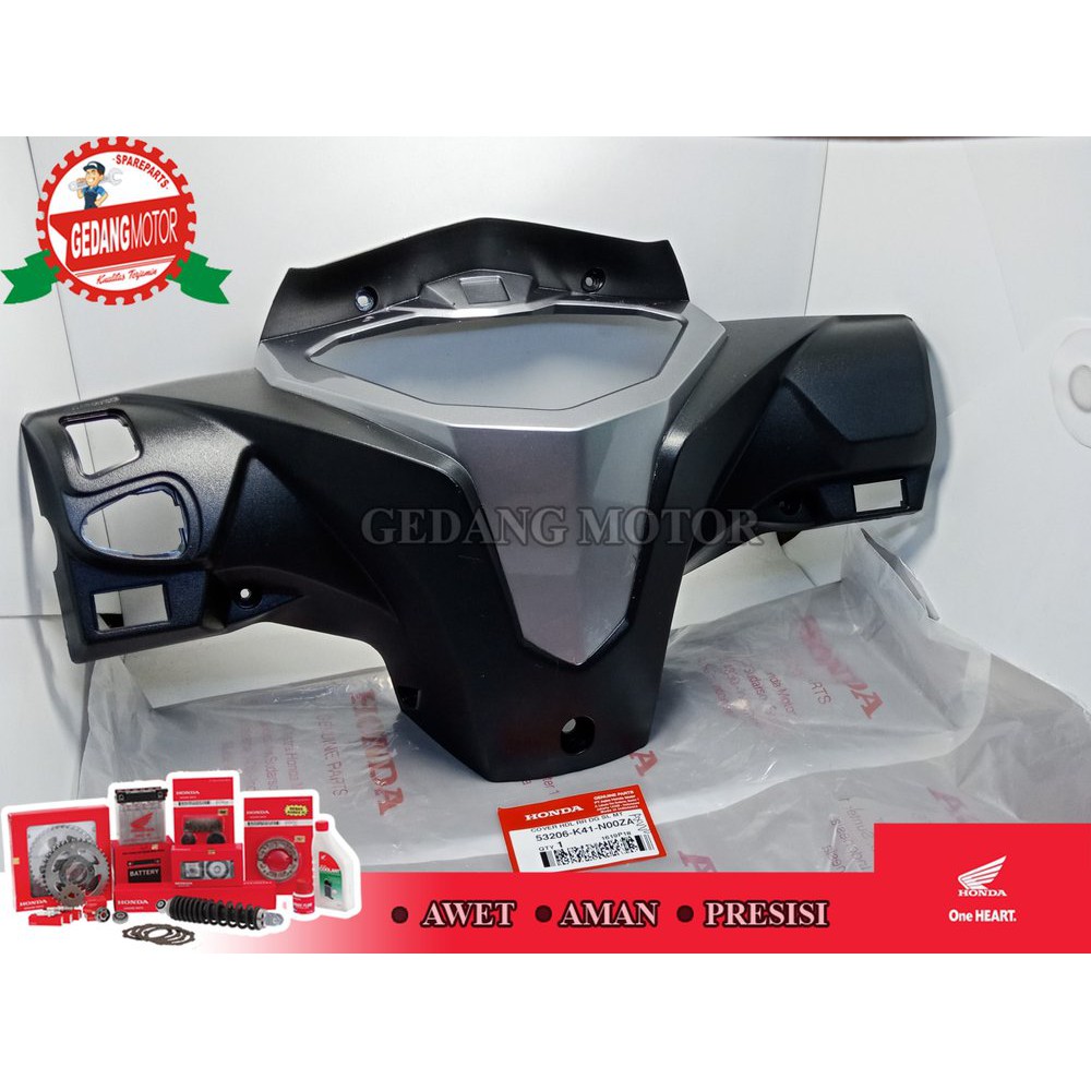 COVER BATOK BELAKANG NEW SUPRA X125 FI ORI HONDA 53206-K41- bac3
