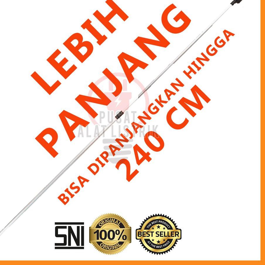 (TERMURAH) TONGKAT LAMPU TONGKAT PENGGANTI LAMPU STIK LAMPU ALAT BUAT PASANG LAMPU TONGKAT UNTUK GAN