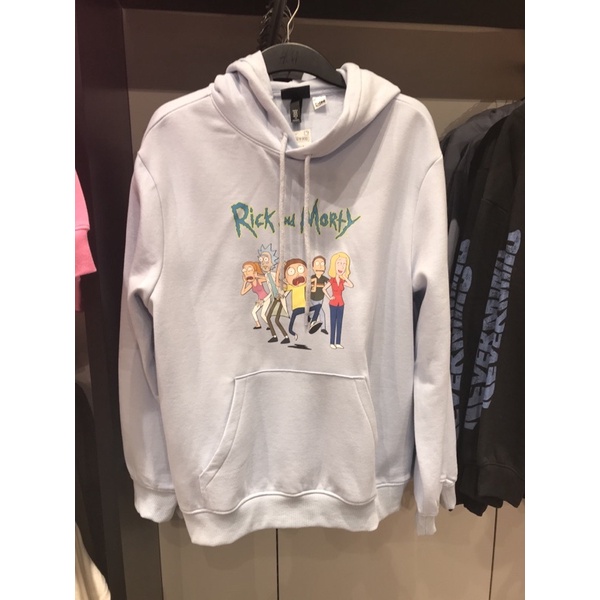 H&M mens - Hoodie CARTOON NETWORK RICK AND MORTY regular fit