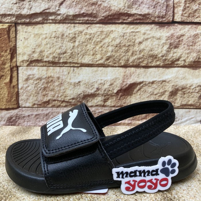SANDAL ANAK - PUMA POPCAT 20 BACKSTRAP BLACK (ORIGINAL)