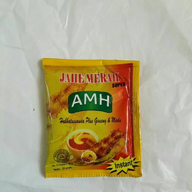 AHM JAHE MERAH 1 SACHET @ 20 g