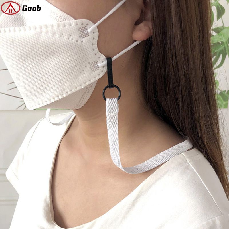⌂⌂ Mask Anti Loss Hanging Rope Fashion Hanging Neck Rope Detachable Washing Recycling Adult And Child Mask Storage Rope 【goob】