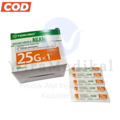 Needle Terumo Agani 18G 23G 25G 27G Jarum Needle Agani