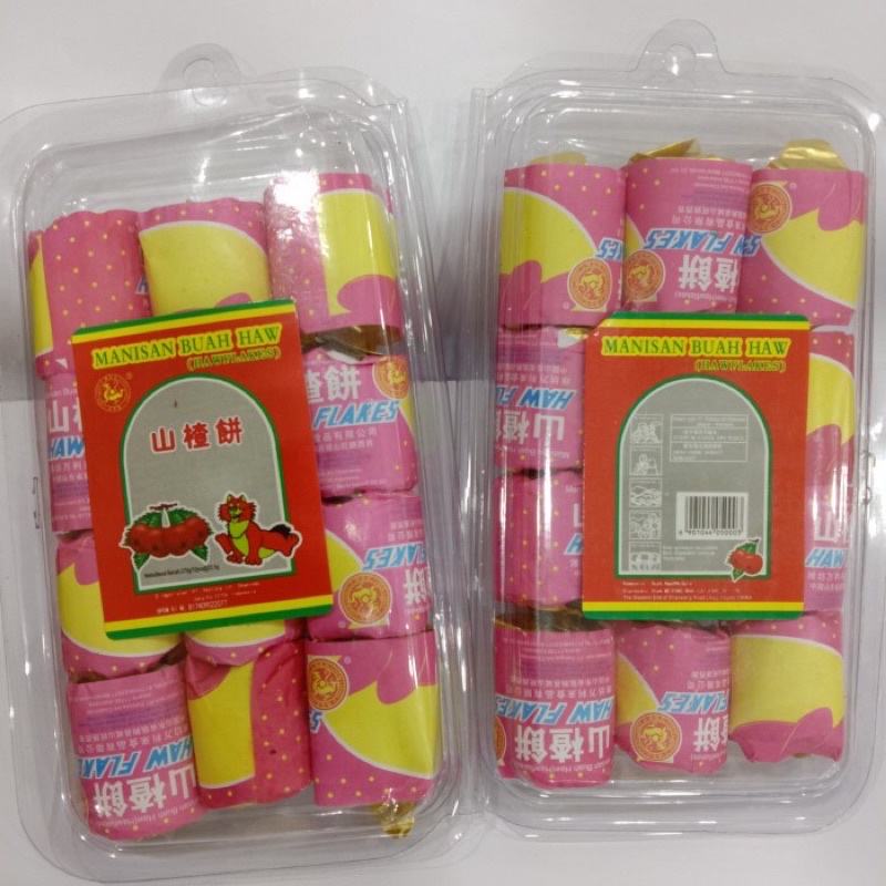 

Ready Manisan Buah Haw / Sanca /山楂瓶 / Haw Flakes 270gr