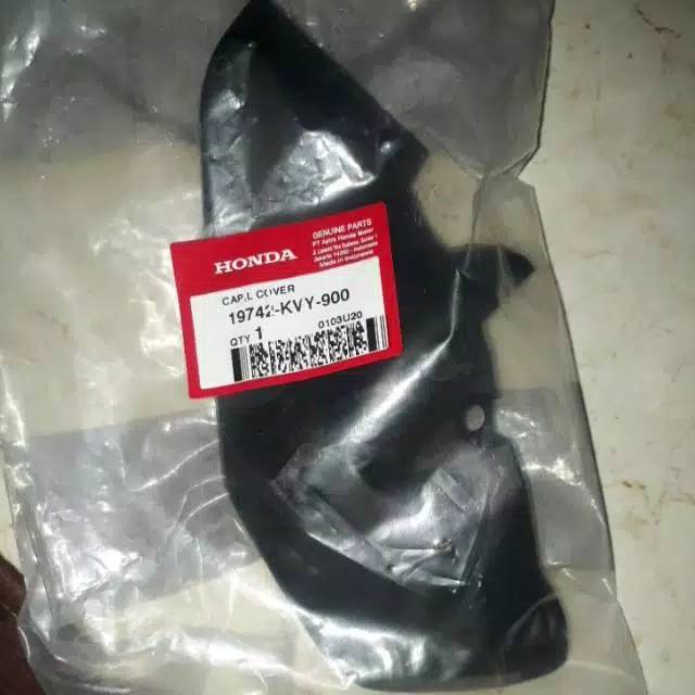 Cover tutup CVT luar ,Cap L Bak CVT Beat Karbu 19742KVY900  Beat karbu oroginal AHM