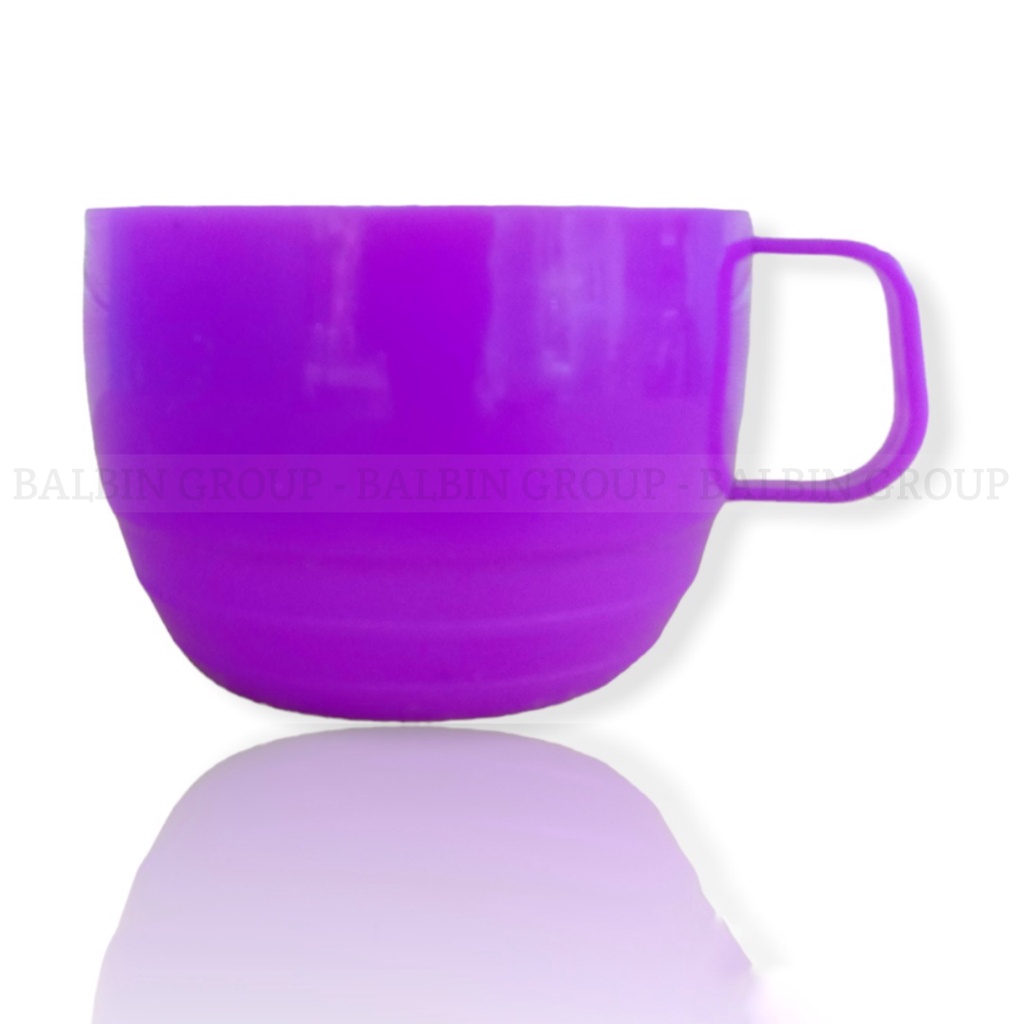 6 PCS CANGKIR BUNDAR SUPERWARE TEBAL ISI 300MILIPLASTIKK DOP UNIK DAN TAHAN PANAS