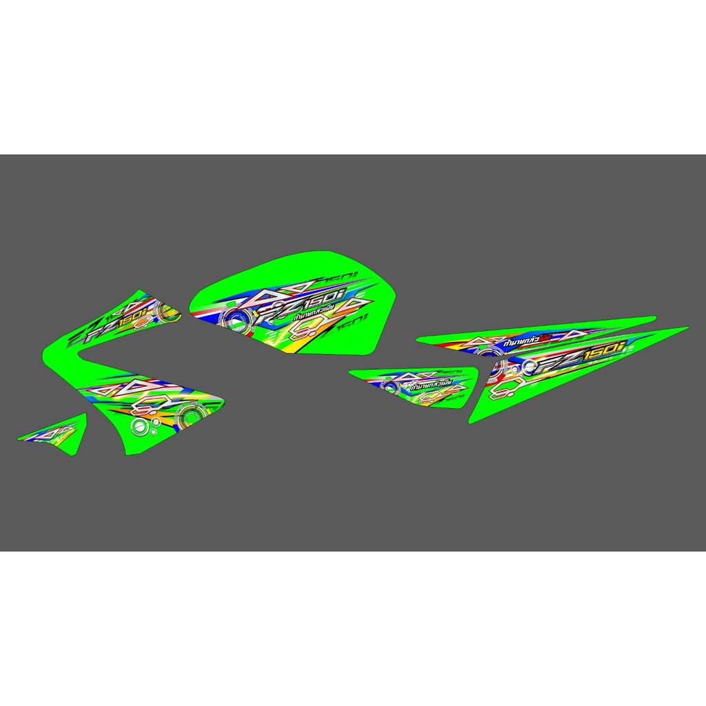 Striping/STICKER Transparan VIxion Old Fz150