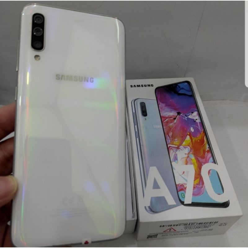Samsung A70 RAM 6GB/128GB second fullset no minus
