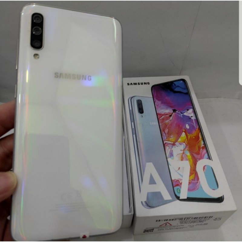 Samsung A70 RAM 6GB/128GB second fullset no minus