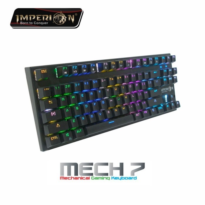 Imperion Mech7 Keyboard Gaming Mechanical TKL RGB