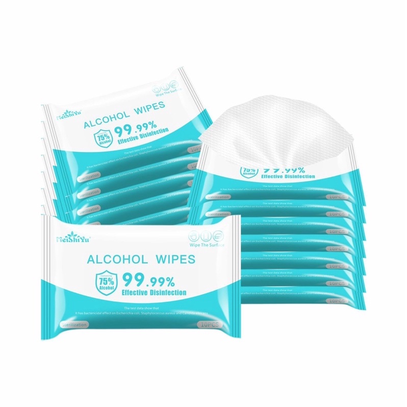 75% Alcohol Wipes isi 10pcs