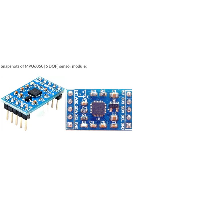 New MPU-6050 Accelerometer & Gyro Sensor