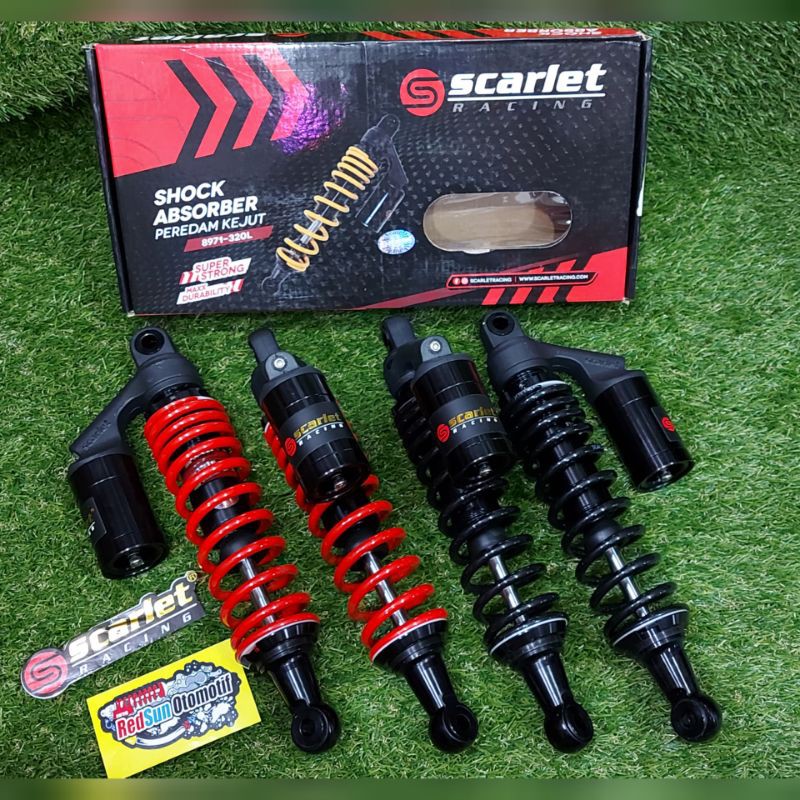 Shock shok scarlet Tabung atas Empuk 320 340 mm rx king supra w175